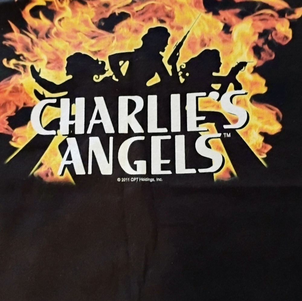 Charlie's Angels Graphic T-Shirt Men's/ Women's Unisex Size Medium New - Picture 2 of 3